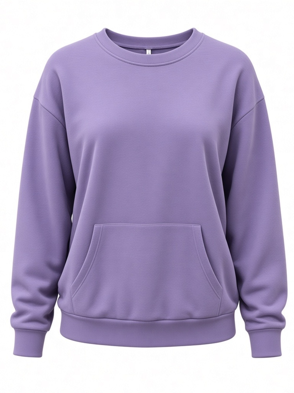 Classic Lavender Crewneck Sweatshirt - Women